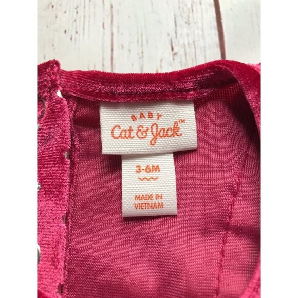 Cat & Jack Infant Red Polka Dot Print 2 Piece Set Size 3-6 Months NWT - Picture 8 of 11